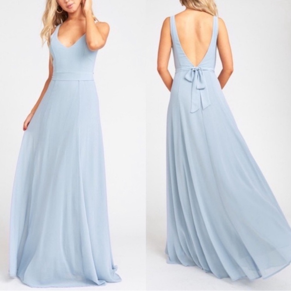 Show Me Your MuMu Light Blue Dress